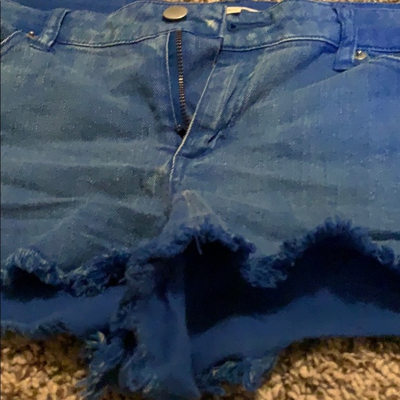 Forever 21 blue shorts size 29 - Picture 2 of 5